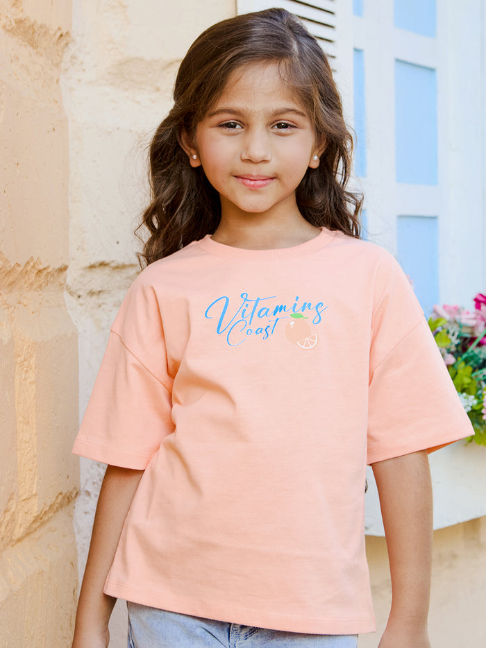 VITAMINS COAST FRONT BACK GRAPHIC T-SHIRT