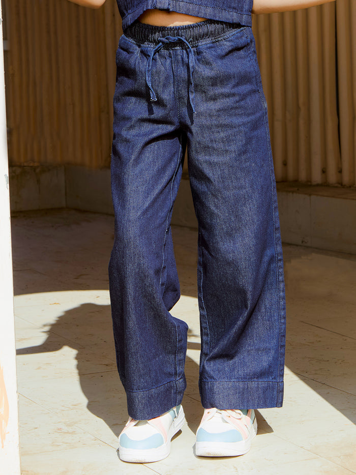 VITAMINS ENJOY SUMMER MATCHING DENIM BOTTOM