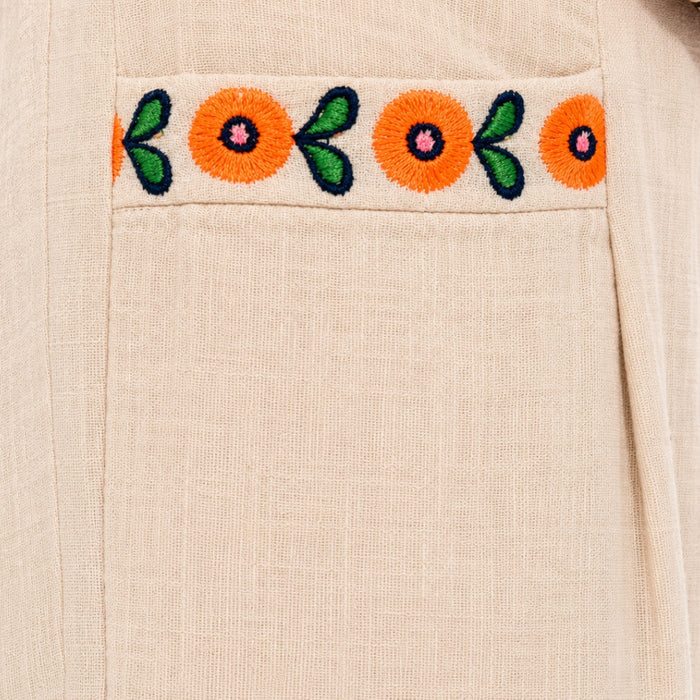 VITAMINS FLORAL EMBROIDERED MATCHING BOTTOM