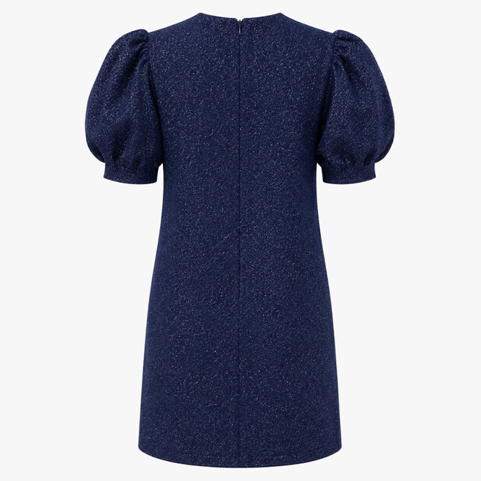 VITAMINS GLITTER GATHERED DRESS