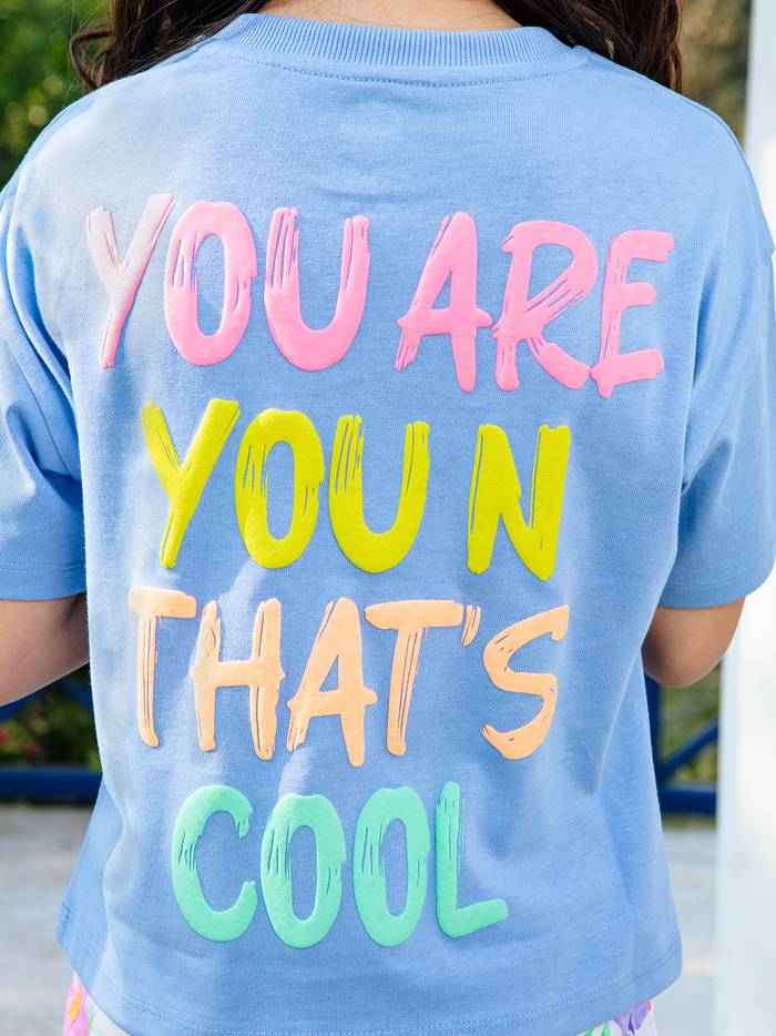 VITAMINS I AM FAB FRONT BACK GRAPHIC T-SHIRT
