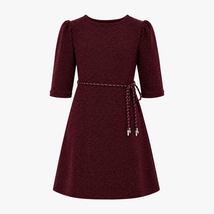 VITAMINS KNIT LUREX SHEATH DRESS