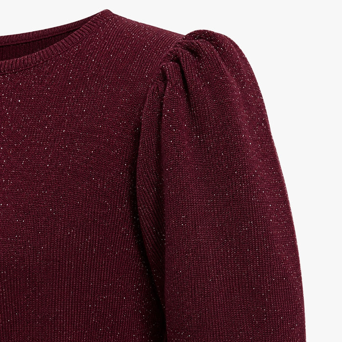 VITAMINS KNIT LUREX SHEATH DRESS