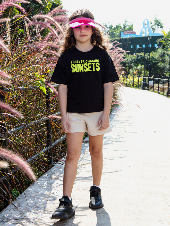 VITAMINS ROUND ELASTIC WOVEN SHORTS