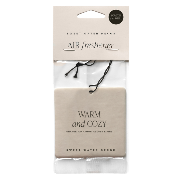 Warm and Cozy Hanging Air Freshener