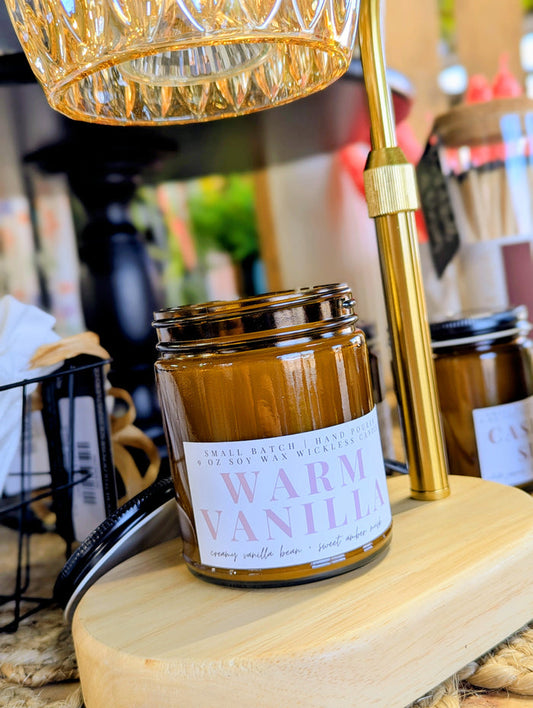 Warm Vanilla Wickless Soy Candle