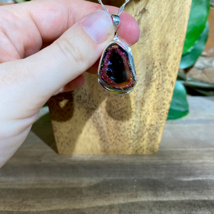 Watermelon Tourmaline Pendant