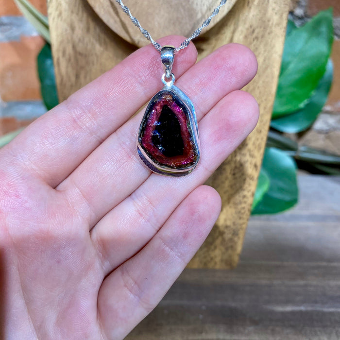 Watermelon Tourmaline Pendant