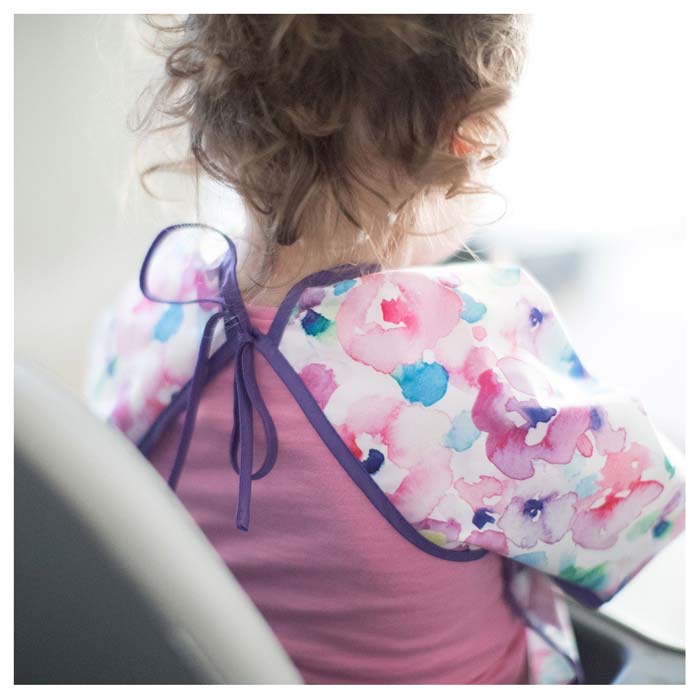Bumkins Waterproof Sleeved Bib - Watercolour | Koop.co.nz