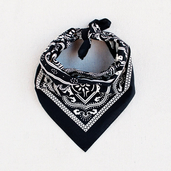 Western Bandana- Black