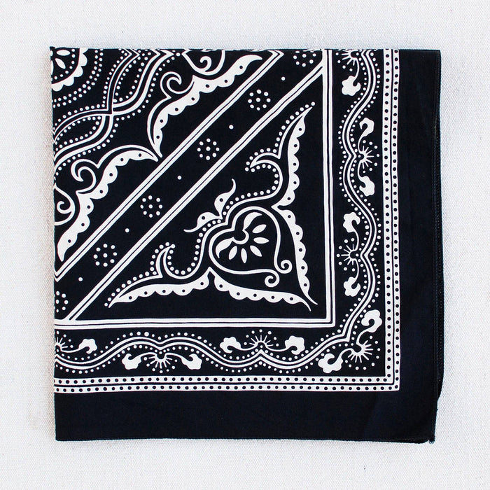 Western Bandana- Black