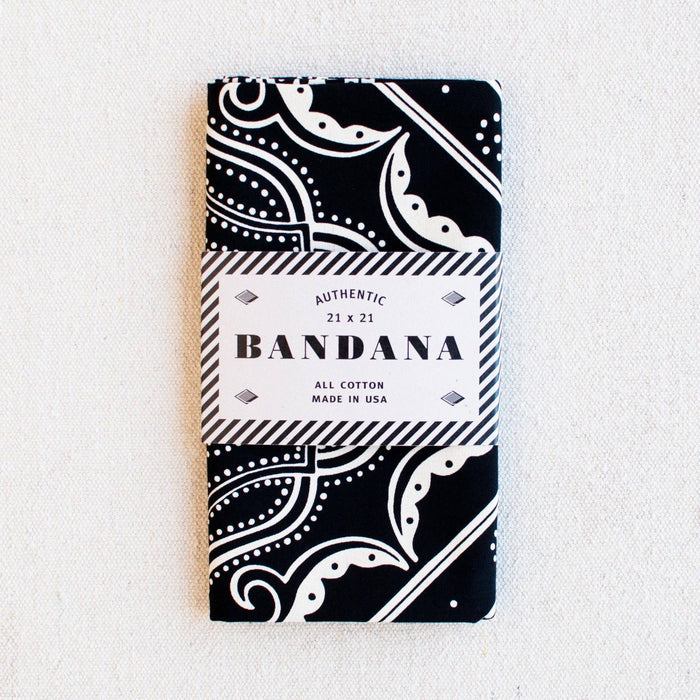 Western Bandana- Black