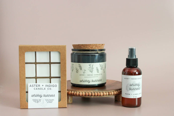 Whiskey Business Soy Candle