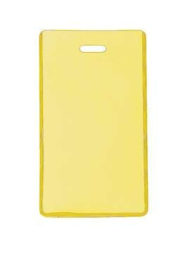 White Semi-Rigid Luggage Tag - 1845-2008, Qty = 100