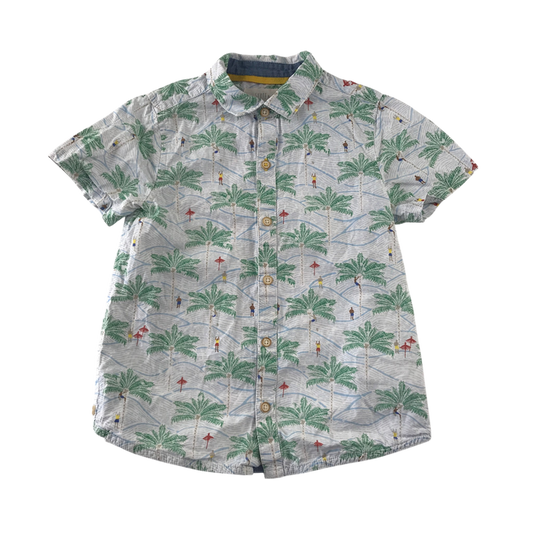 White Stuff 5-6 years white shirt