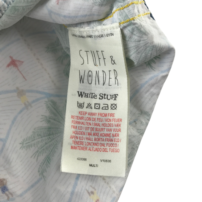 White Stuff 5-6 years white shirt