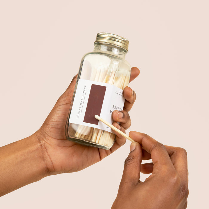 White Tip Safety Matches