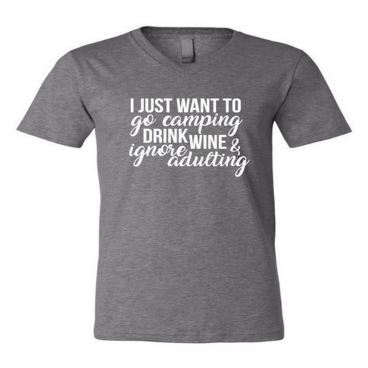 Wholesale Ignore Adulting Tee