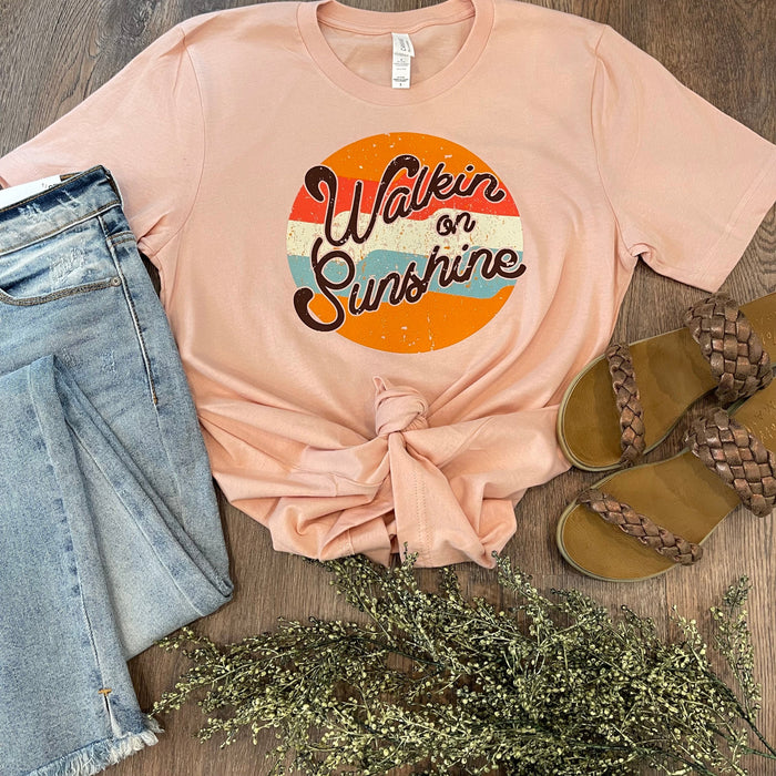Wholesale Walkin on Sunshine Tee