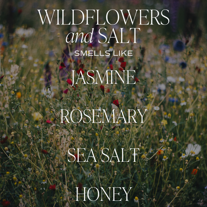 Wildflowers & Salt Hanging Air Freshener