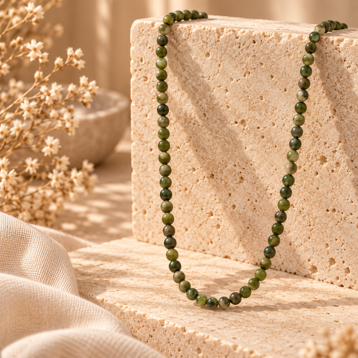 Wolff Jewelry - Jalle Pearl halskæde - Army