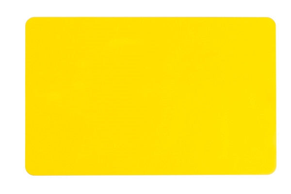 Yellow PVC Cards - 118305YB