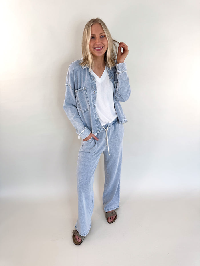 [Z SUPPLY] All Day Cropped Knit Jacket