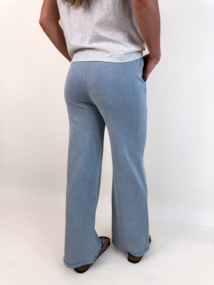 [Z SUPPLY] Hunter Knit Denim Pant- Ocean Air