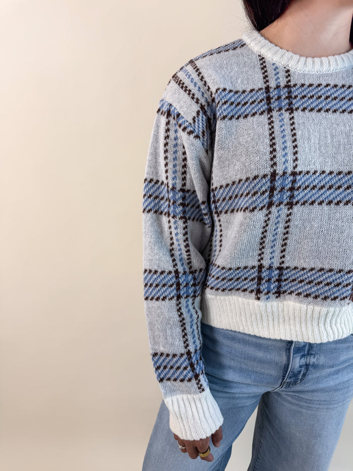 [Z SUPPLY] Junction Plaid Sweater