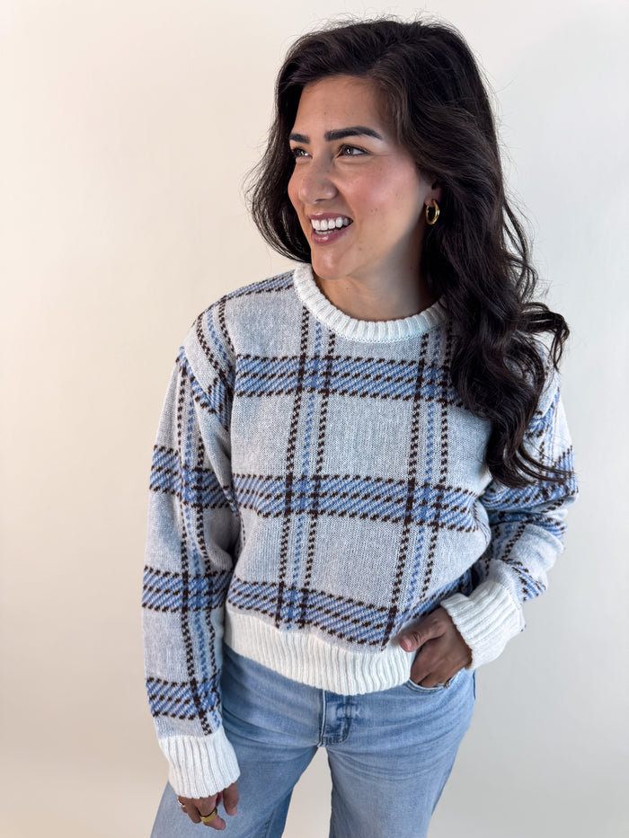 [Z SUPPLY] Junction Plaid Sweater