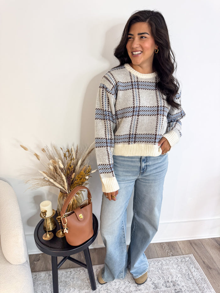 [Z SUPPLY] Junction Plaid Sweater