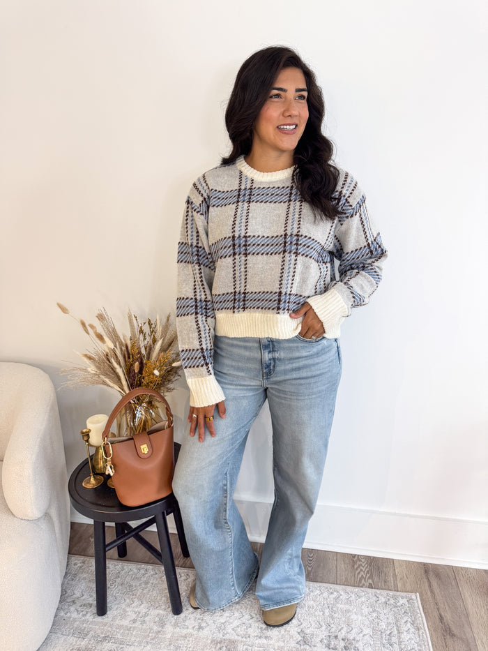 [Z SUPPLY] Junction Plaid Sweater