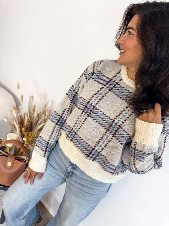 [Z SUPPLY] Junction Plaid Sweater