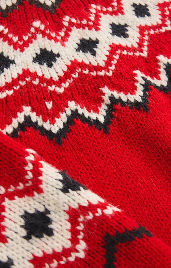 [Z SUPPLY] Red Adornment Holiday Sweater