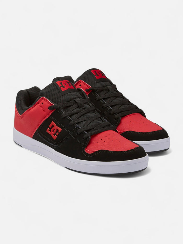 Zapatillas DC Cure Negro Rojo Blanco