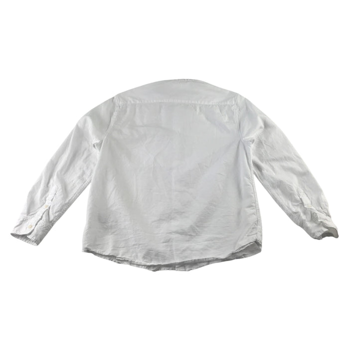 Zara 11-12 years white granddad collar shirt cotton