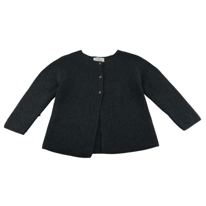 Zara  7-8 years grey knitwear cardigan
