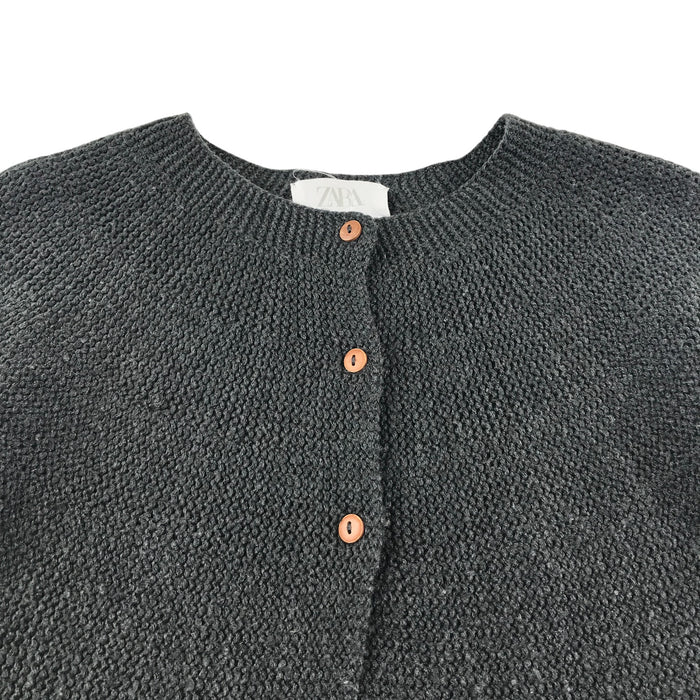 Zara  7-8 years grey knitwear cardigan