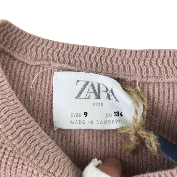 Zara 8-9 years light pink jumper
