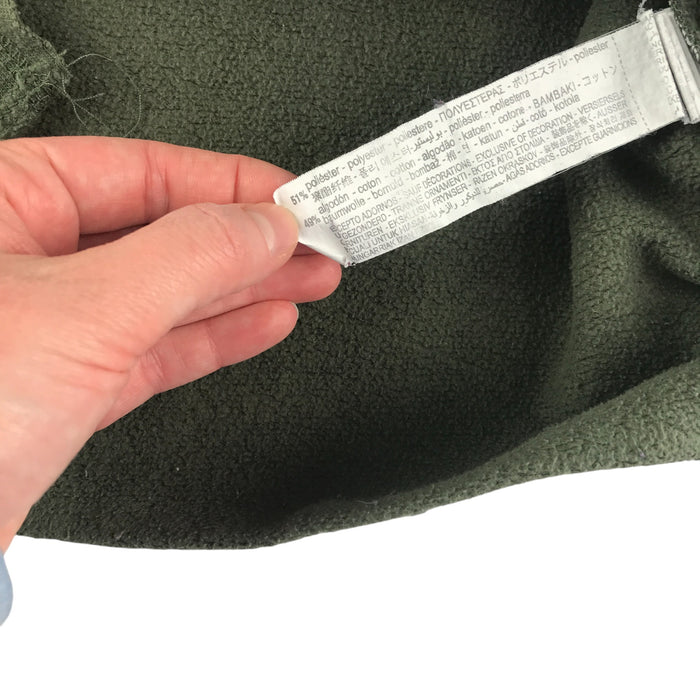 Zara 9-10 years khaki green glitter lightnings sweater