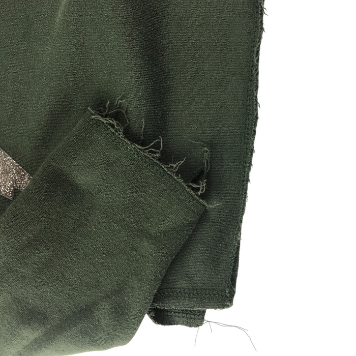 Zara 9-10 years khaki green glitter lightnings sweater